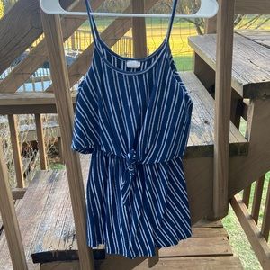Caution to the wind romper